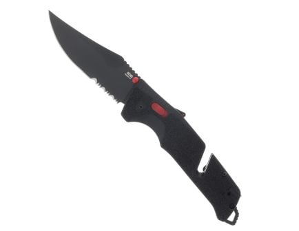 SOG Trident AT Partially Serrated Clip Point Folding Knife For Sale