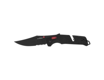 SOG Trident AT Partially Serrated Clip Point Folding Knife For Sale