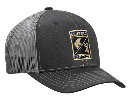 Leupold Wildlife Black/Gray Trucker Hat - 170580