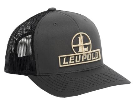 Leupold Reticle Trucker Hat, Grey - 175509