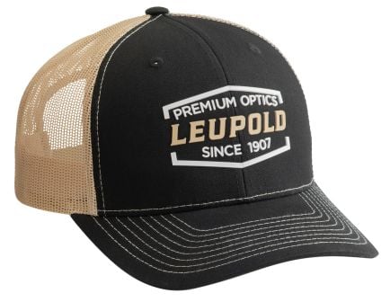 Leupold Trucker Premium Optics Hat Black/Gold -179860