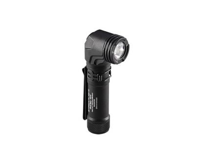 Streamlight ProTac 90X 1000 lm High 300 lm Medium 65 lm Low White LED Multi-Fuel Right Angle Tactical Light, Black - 88094