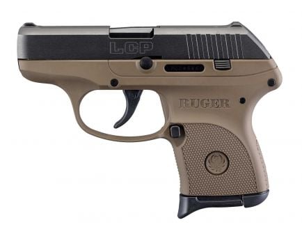 Ruger Pistol LCP 380 ACP Pistol FS 6rd 2.75", FDE -3732