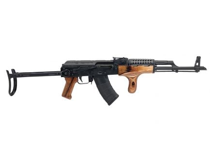 PSAK-47 GF5 Reverse Dong Polish Style Under Folding Rifle with Cheese Grater Upper Handguard, Nutmeg