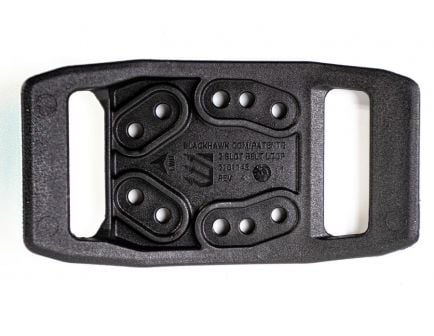 Blackhawk 2 Slot Belt Mount, Black - M990440BK