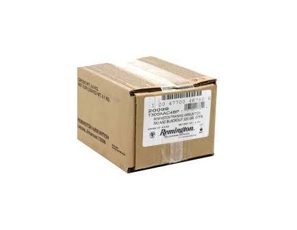 Remington 220 gr OTFB .300 Blackout Ammunition, 200 Rounds - T300AAC4BP