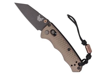 Benchmade Full Immunity Folding Wharncliffe Knife, Burnt Bronze - 290BK-1