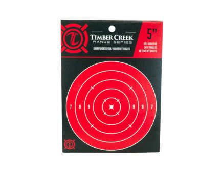 Timber Creek Sharp Shooter Self-Adhesive 5" Target, 10 Pack