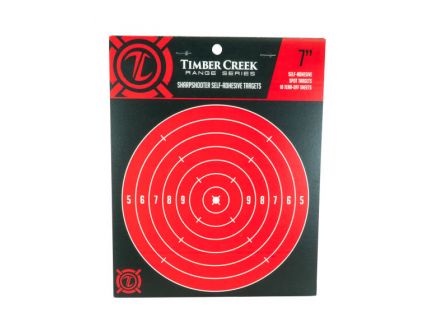 Timber Creek Sharp Shooter Self-Adhesive 7" Target, 10 Pack