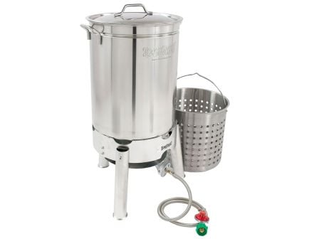 Bayou Classic 44 qt. Seafood Steamer Kit