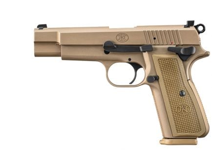 FN High Power 4.7" 17rd 9mm Pistol, Flat Dark Earth - 66-101069