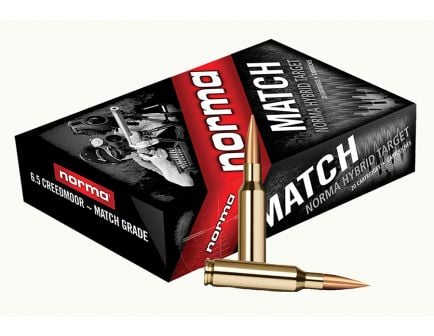 Norma 6.5 Creedmoor 143gr Golden Target BTHP 20rds - 10166522
