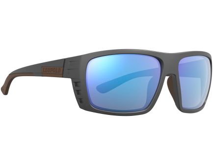 Leupold Payload Dark Gray Sunglasses, Blue Mirror - 181275