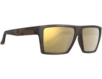 Leupold Refuge Matte Tortoise Sunglasses, Bronze Mirror - 181277