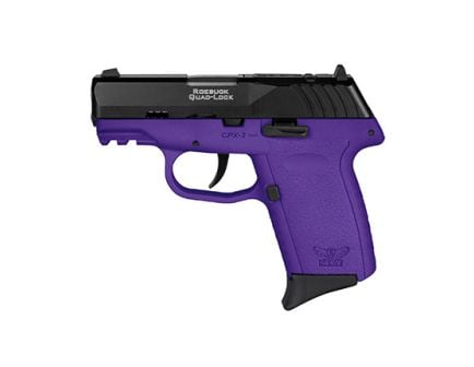 SCCY CPX-2 9mm Pistol 3.1" 10rd, Black/Purple