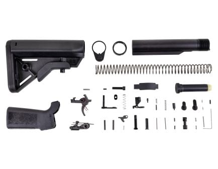 PSA Sabre-15 Lower Build Kit with B5 Bravo Stock and B5 Grip, Black