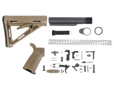 PSA Magpul MOE MOE+ Grip Lower Build Kit - FDE