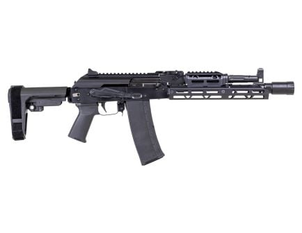 PSA AK-102 SBA3 Pistol With Hinged Dustcover, JL Billet Rail, Toolcraft Trunnion, Bolt, And Carrier