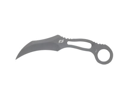Schrade Boneyard CLR Fixed Blade Karambit Knife, Silver - 1182503