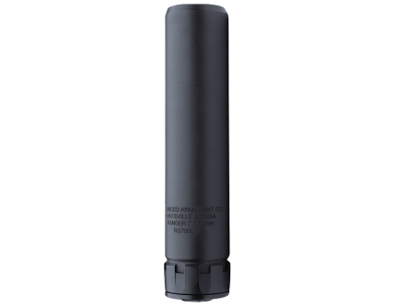 Advanced Armament Ranger 7 7.62mm Rifle Suppressor, Black