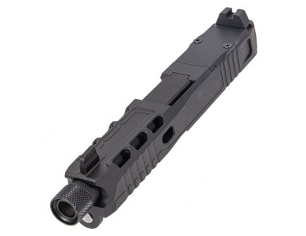 PSA Dagger Complete SWR RMR Slide Assembly With Threaded Barrel, Black DLC
