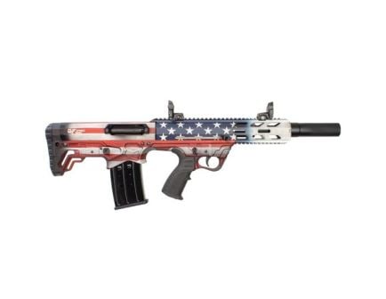G-Force GFY1-USA 12 Gauge Shotgun 18.5" Semi-Auto, Flag - GFY11220-USA
