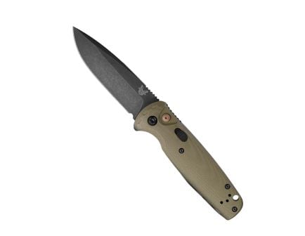 Benchmade CLA Folding Drop Point Knife, OD Green - 4300BK-02
