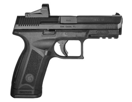 Girsan MC9 Optic Combo 9mm Pistol w/ Derry Dot 4.2" 17rd, Black  - 390350