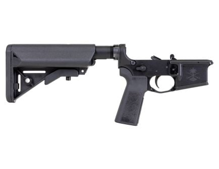 PSA Sabre-15 Forged Lower with B5 Sop-Mod Stock and B5 Grip, Black