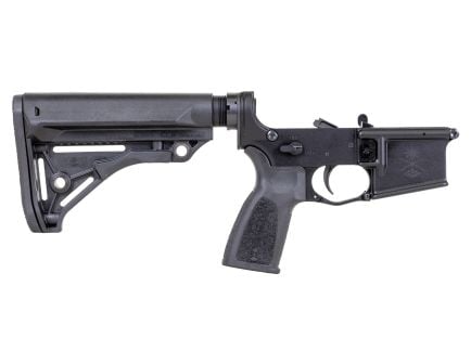 PSA Sabre-15 Forged Lower with Sabre Stock and Grip, Black