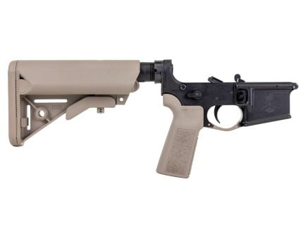PSA Sabre-15 Forged Lower with B5 Sop-Mod Stock and B5 Grip, FDE