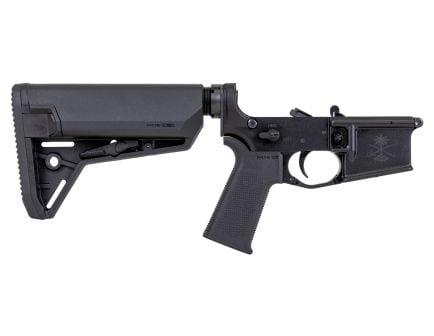PSA Sabre-15 Forged Lower with MOE SL-S Stock and Grip, Black