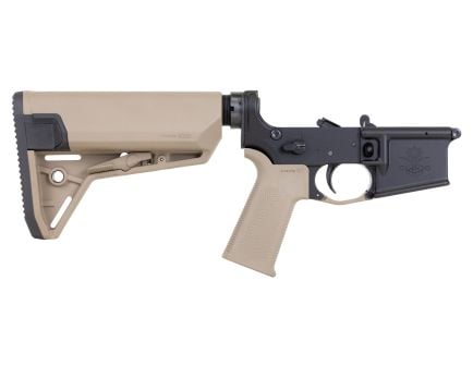 PSA Sabre-15 Forged Lower with MOE SL-S Stock and Grip, FDE