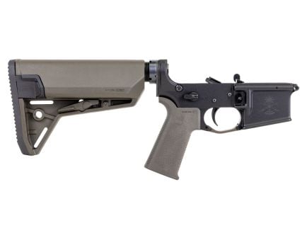 PSA Sabre-15 Forged Lower with MOE SL-S Stock and Grip, ODG