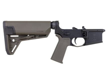 PSA Sabre-15 Forged Lower with MOE SL-S Stock and Grip, ODG