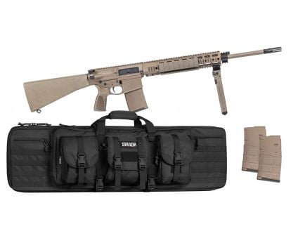 PSA Sabre-10 Forged 20" 6.5 CM Rifle w/ 12.5" Quad Rail, A1 Stock, Magpul Bi-Pod, 3 Mags - BLK Bag
