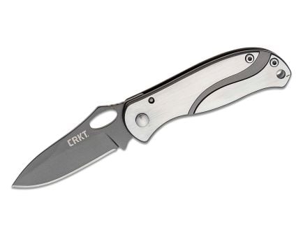 CRKT Pazoda Compact Folding Knife, Silver
