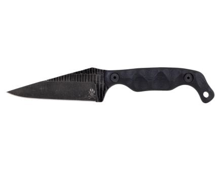 Stroup Knives Bravo 5, Fixed Blade Knife, Black - Bravo 5