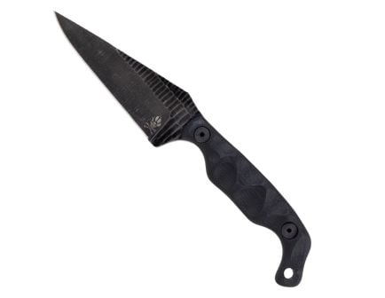 Stroup Knives Bravo 5, Fixed Blade Knife, Black - Bravo 5