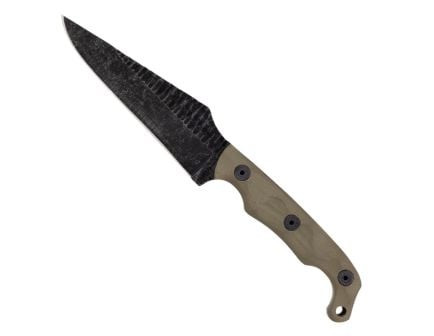 Stroup Knives TU2, Fixed Blade Knife w/ Sheath, OD Green - TU2