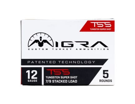 Migra TSS 7/9 Stacked Load 12 Gauge 3" 2oz. Ammo, 5rds - T-12-79-2-00