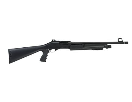 ATA Arms Etro E10 18.5" 5rd 12ga Pump Shotgun, Black - 09704-ET10