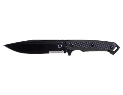 Kronos Steadfast Fixed Knife w/ Nylon Sheath, Black - 2302