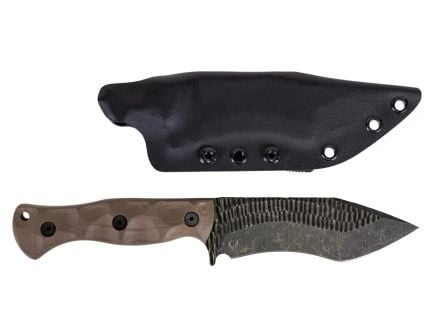Kronos Achilles, Fixed Blade Knife w/ Kydex Sheath, Flat Dark Earth - Achilles