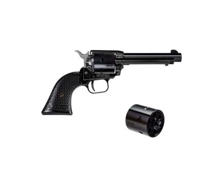 Heritage Rough Rider .22LR/WMR 4.75" 6rd Revolver, Black - RR22MB4PG