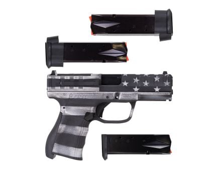 Citadel Centurion CP9 9mm 4" (2) 17rd (1) 14rd, American Flag Gray Cerakote - CITCP9USG3