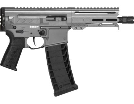 CMMG Dissent MK4 9mm 6.50" 33rds, Tungsten Gray Cerakote - 94A6867TNG