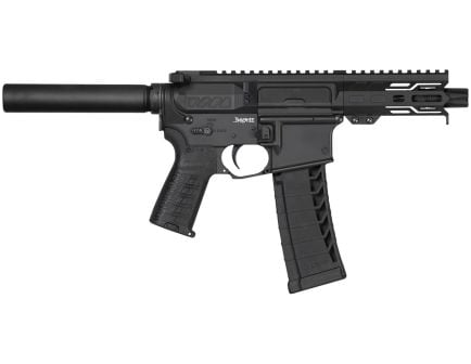 CMMG Banshee MK4 .22LR 4.50" 25rds, Black Armor Cerakote - 22A5B9EAB