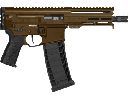 CMMG Dissent MK4 9mm 6.50" 33rds, Midnight Bronze Cerakote - 94A6867MB