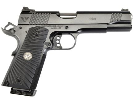 Wilson Combat 1911 CQB 9mm 5" 10rds, Black Armor-Tuff - CQBFS9
